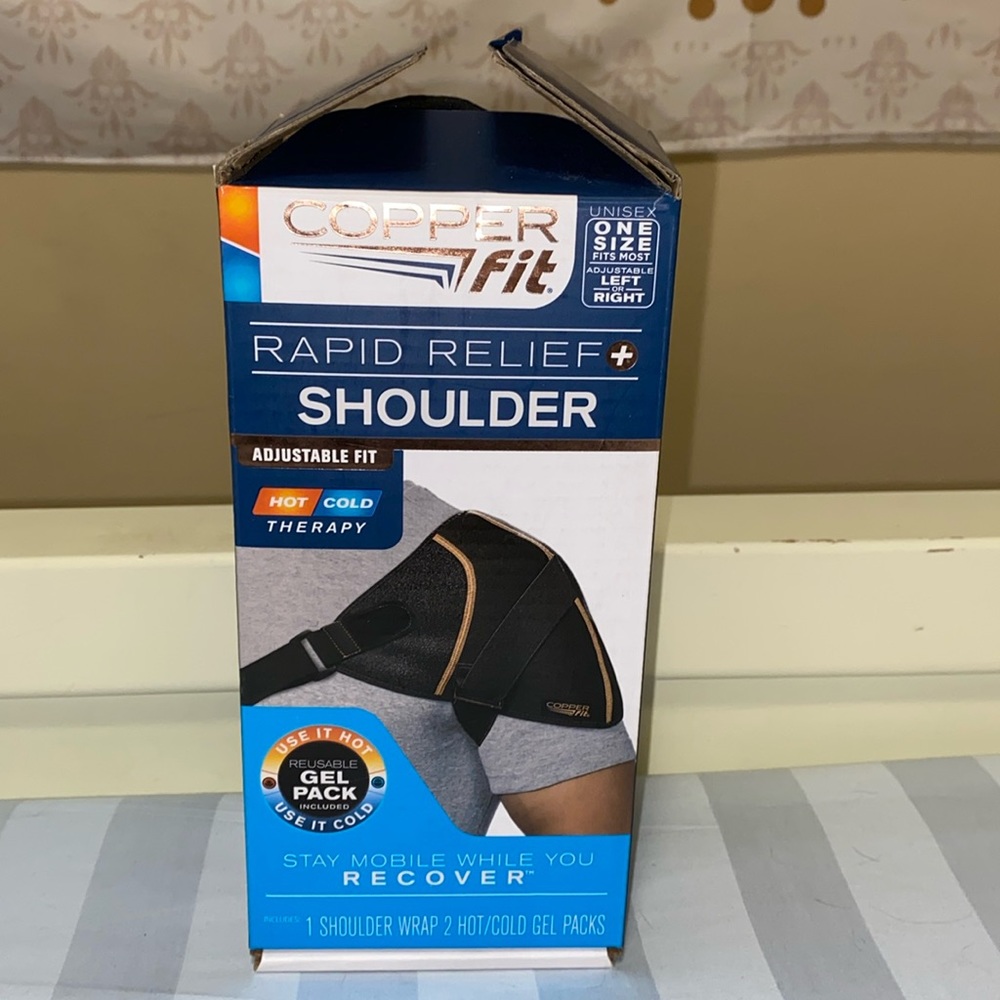Copper fit shoulder wrap